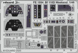 EDUFE1554 1/48 Eduard Bf 110D Weekend  FE1554 MMD Squadron EDUFE1554 1/48 Eduard Bf 110D Weekend  FE1554 MMD Squadron