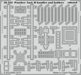 EDU36332 1/35 Eduard Panther Ausf. D handles and holders  36332 MMD Squadron EDU36332 1/35 Eduard Panther Ausf. D handles and holders  36332 MMD Squadron