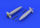 EDU648221 1/48 Eduard Mk.84 bombs retarded fin  648221 MMD Squadron