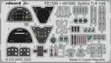 EDUFE1550 1/48 Eduard Spitfire Tr.9 (fe) FE1550 MMD Squadron