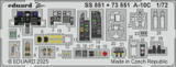 EDUSS851 1/72 Eduard A-10C (ss) SS851 MMD Squadron
