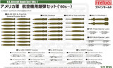 FNM-FP45 1/72 Fine Molds US Aircraft Bomb Set (1960s) Plastic Model Kit - FP45 MMD Squadron