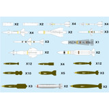 1/144 Platz MODERN AIRCRAFT WEAPON SET 1