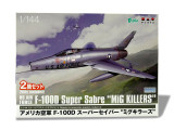 PLZ-PF-83 1/144 Platz USAF F-100D Super Sabre Mig Killer PF-83 MMD Squadron