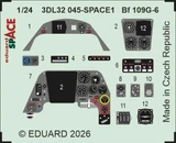 EDU3DL32045 1/24 Eduard Bf 109G-6 SPACE SPACE for AIRFIX February MMD Squadron