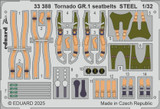 EDU33388 1/32 Eduard Tornado GR.1 seatbelts STEEL Zoom set for ITALERI December MMD Squadron