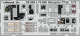 EDUSS865 1/72 Eduard Mosquito TT.35 Zoom set for AIRFIX January MMD Squadron