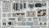 EDU73658 1/72 Eduard Phantom FGR.2 Photo etched set for AIRFIX November MMD Squadron
