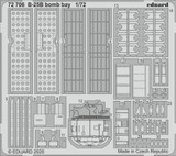 EDU72706 1/72 Eduard B-25B bomb bay Photo etched set for AIRFIX November MMD Squadron