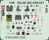EDU3DL48262 1/48 Eduard P-400 SPACE SPACE for ARMA HOBBY January MMD Squadron