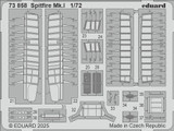 EDU73858 1/72 Eduard Spitfire Mk.I Photo etched set for IBG November MMD Squadron