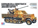 TAM35144 1/35 Tamiya German Halftrack Flak 37 Sd.Kfz.7/2 Plastic Model Kit - 35144 MMD Squadron