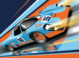 1/25 MPC Gulf Racing Inpostore Collector Tin - PREORDER