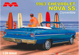 MOE2318 1/25 Moebius 1963 Chevy Nova SS Convertible - MOE1208 MMD Squadron