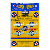 1/48 Yellow-Wings USN & USMC SBD-2 Dauntless #2106 "MIDWAY MADNESS"