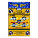 YWD48-059 1/48 Yellow-Wings USN & USMC SBD-2 Dauntless #2106 "MIDWAY MADNESS"  MMD Squadron