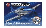 AIRJ6046 Airfix QUICKBUILD D-Day P-51D
Mustang  MMD Squadron