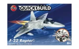 AIRJ6005 Airfix QUICKBUILD F22 Raptor  MMD Squadron