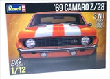 1/12 Revell Carrera 69 Chevy Camaro 3N1 Plastic Model Kit