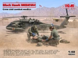 ICM48365 1/48 ICM Black Hawk Medevac Helicopter w/figures - MMD Squadron
