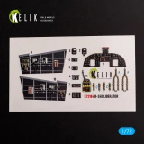 RES-K72184 1/72 Reskit B-24D Liberator - interior 3D decals for Hasegawa kit  MMD Squadron