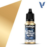 VJ77103 Vallejo True Metallic Imperial Gold (light) 18ml Paint 77103 MMD Squadron