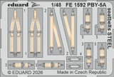 1/48 Eduard PBY-5A seatbelts STEEL for EDUARD / REVELL