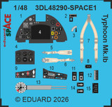 1/48 Eduard Typhoon Mk.Ib SPACE for HASEGAWA / HOBBY 2000