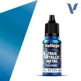 VJ77171 Vallejo True Metallic Sapphire Blue (air) 18ml Paint 77171 MMD Squadron