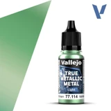 VJ77114 Vallejo True Metallic Dusken Green (light) 18ml Paint 77114 MMD Squadron