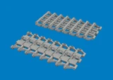EDU635042 1/35 Eduard Pz.Kpfw. III/IV tracks Type 3A 3D for   MMD Squadron