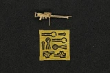 MW-A7299 1/72 Mini World Japanese Type 92 machine gun  MMD Squadron