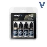 VJ77258 Vallejo True Metallic Aged Metal Set (x4) 18ml Paint 77255 MMD Squadron
