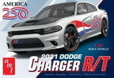 AMT1604M 1/25 AMT "America 250" 2021 Dodge Charger R/T Special Commemorative America 250 Markings & Tires - PREORDER  MMD Squadron