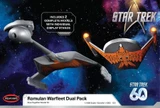 PLL1020 1/1000 Polar Lights Star Trek: The Original Series Romulan Warfleet Dual Pack - PREORDER PLL967 MMD Squadron