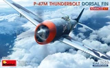 MIN48042 1/48 Miniart P-47M Thunderbolt Dorsal Fin (Advanced) Plastic Model Kit - PREORDER  MMD Squadron
