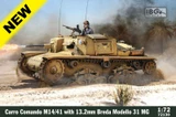 IBG72130 1/72 IBG Models Carro Comando M14/41 with 13mm Breda Gun  MMD Squadron
