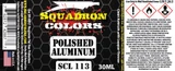SCL113 Squadron Colors Polished Aluminum 30mL Lacquer Paint  MMD Squadron