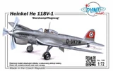  CMK-129-PLT109   1/72 Planet Models Heinkel He 118V-1 Sturzkampfflugzeug   MMD Squadron