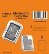  CMK-129-P48042   1/48 CMK Mosquito Dinghy Box for Tamiya kits   MMD Squadron