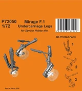  CMK-129-P72050   1/72 CMK Mirage F.1 Undercarriage Legs for CMK kits   MMD Squadron