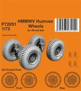 CMK-129-P72051  1/72 CMK HMMWV Humvee Wheels for Revell kits   MMD Squadron