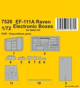 CMK-129-7526 1/72 CMK EF-111A Raven Electronic Boxes for Italeri kit  MMD Squadron