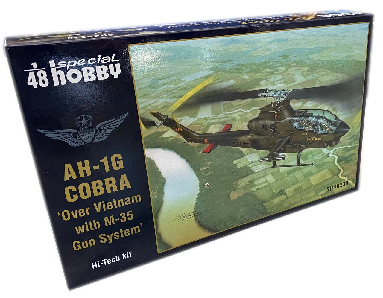 MAQUETTE HELICOPTERE HUEY UH-1D SLICK US ARMY ITALERI N°849 1/48