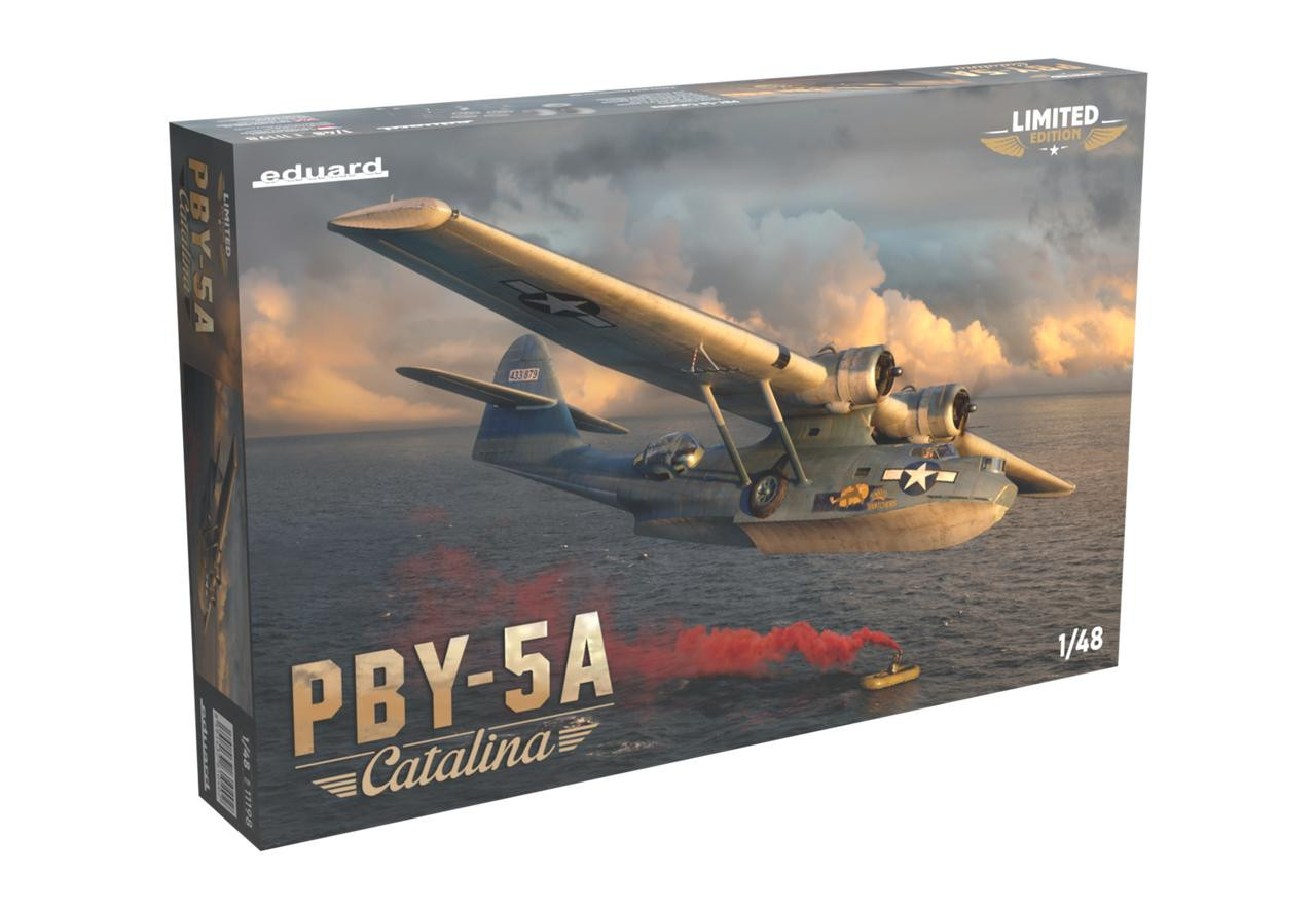 Ww2 Pby Model Kit 1/48 Eduard PBY-5A Catalina Plastic Model Kit - Squadron.com