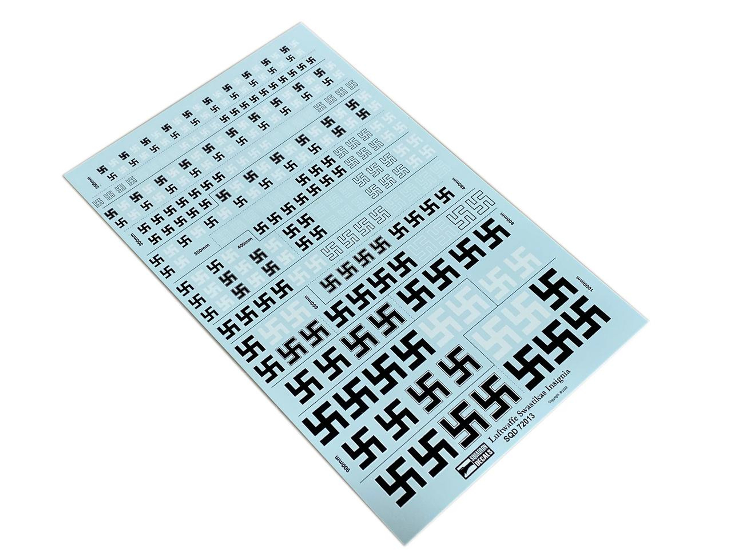 1/72 Squadron Decals Luftwaffe Swastikas Insignia Set