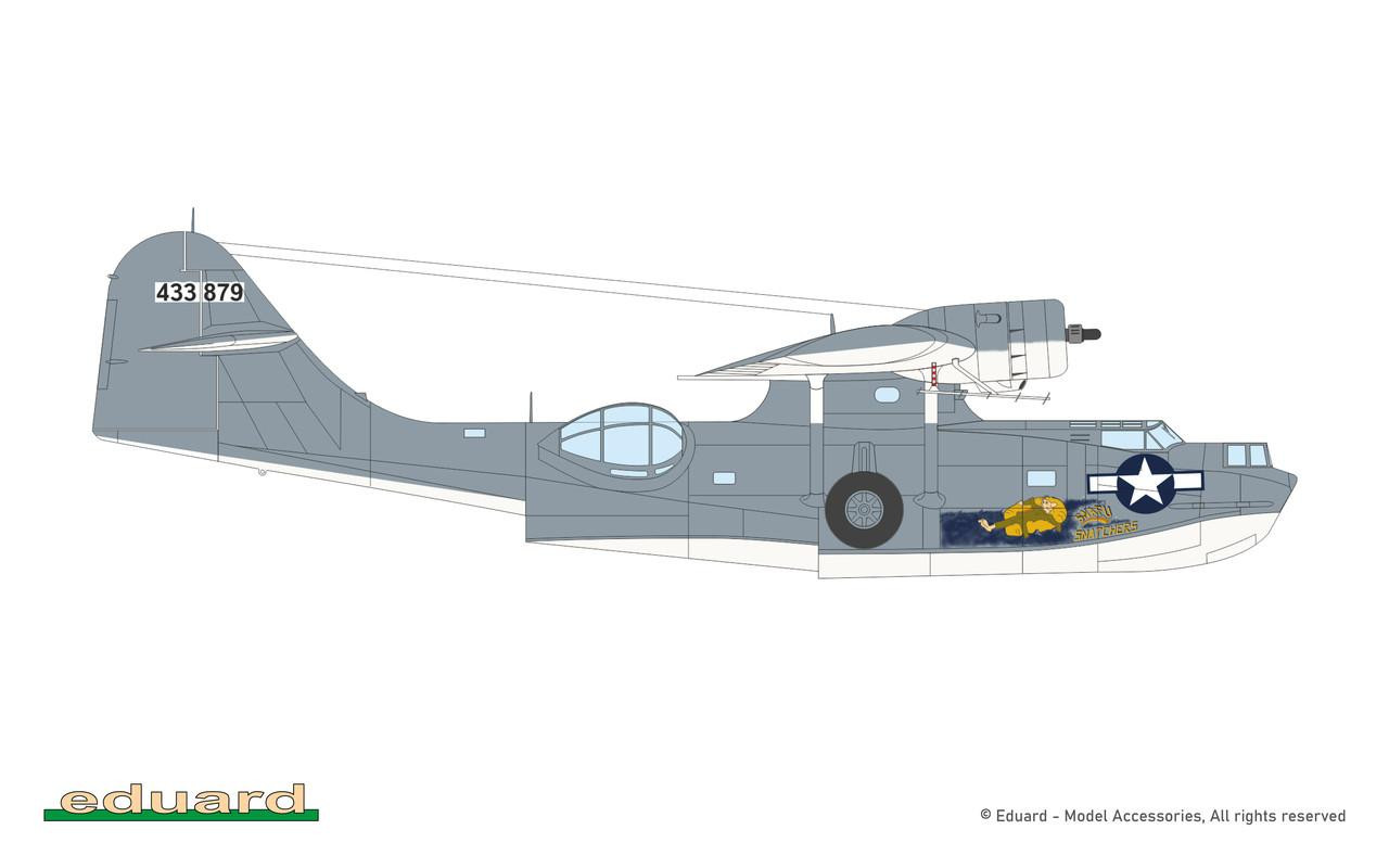 Pby Squadron Insignia 1/48 Eduard PBY-5A Catalina Plastic Model Kit - Squadron.com