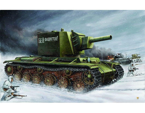 TRP0311 1/35 Trumpeter Russian KV2 Tank Big Turret MMD Squadron