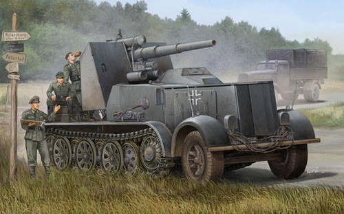 TRP1585 1/35 Trumpeter SdKfz 8 Halftrack w/8.8 cm Flak 18 Self-Propelled Gun  MMD Squadron