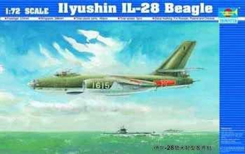 TRP1604 1/72 Trumpeter Ilyushin IL28 Beagle Aircraft MMD Squadron